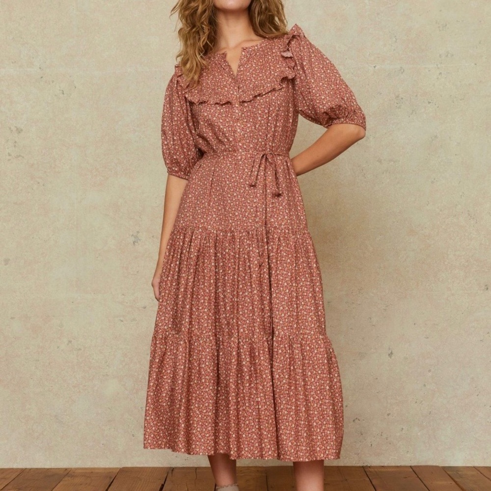 Christy Dawn - Emilia Dress in Rooibos Harvest